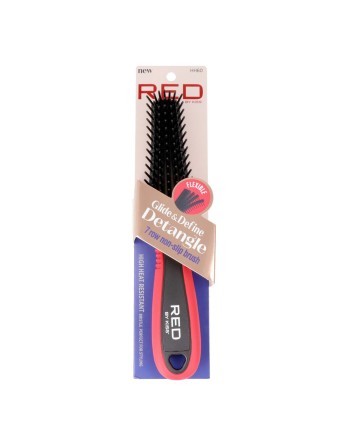 Detangling Hairbrush Red Kiss Kiss Ez