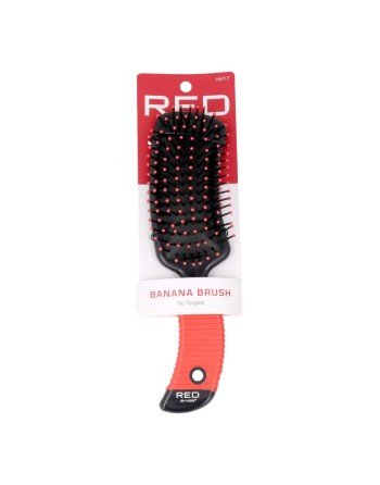 Detangling Hairbrush Red Kiss Kiss Professional