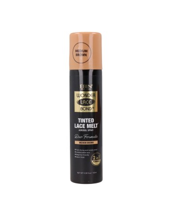 Wig dye Ebin New York Tinted Lace Melt Medium Brown 100 ml
