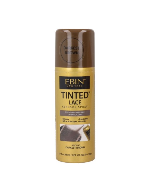 Teinture pour perruque Ebin New York Darkest Brown 80 ml