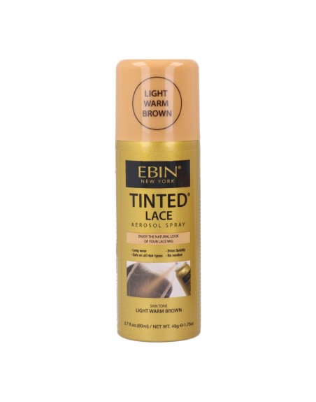 Tinte para peluca Ebin New York Tinted Lace Light Warm Brown 80 ml