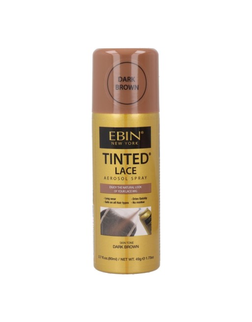Parykfarve Ebin New York Tinted Lace Dark Brown 80 ml