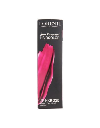Halvpermanent farvning Lorenti Haircolor Pink 200 ml