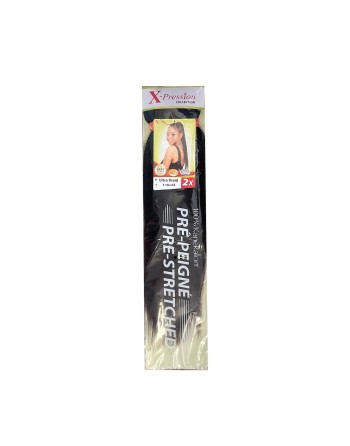 Extension per i Capelli X-Pression Pre-Peigne T1b/33 2 Unità