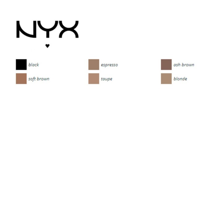 Make-up til Øjenbryn Precision NYX (0,13 g)