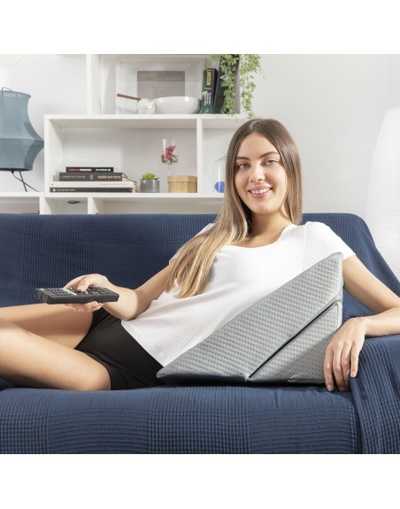 Cuscino Triangolare Multiposizione a Doppia Punta Threllow InnovaGoods