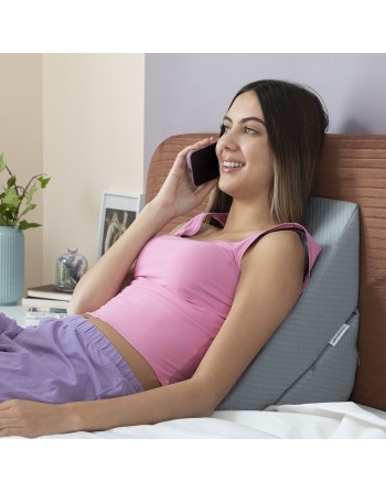Almohada Triangular Multiposición de Doble de Cuña Threllow InnovaGoods