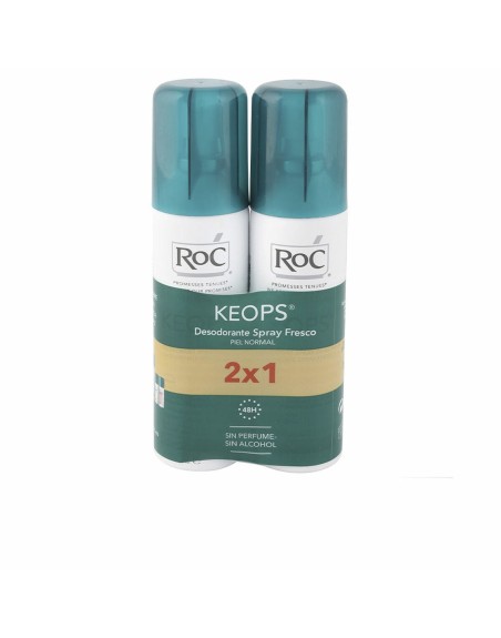 Spray Deodorant Roc Keops Spray Fresco Frisk Spray 2 Dele (2 x 150 ml)