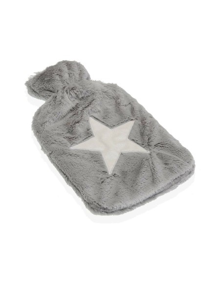 Hot Water Bottle Versa Grey Polyester Textile 2 L Star