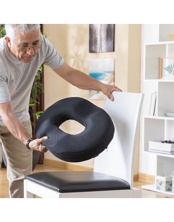 Gel & Bamboo Charcoal Cushion with Removable Cover Charnut InnovaGoods