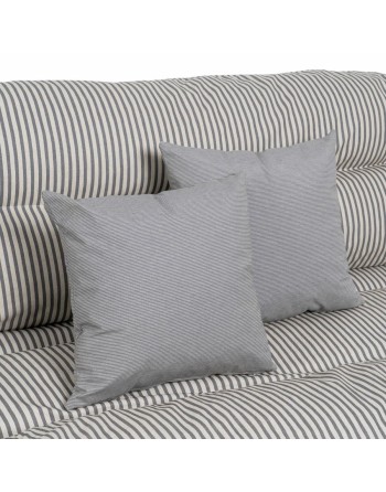 Cushion 4 Pieces Grey 120 x 80 cm