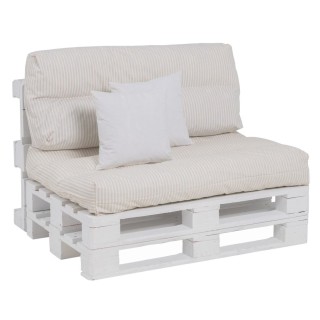 Pude 4 Dele Beige 120 x 80 cm