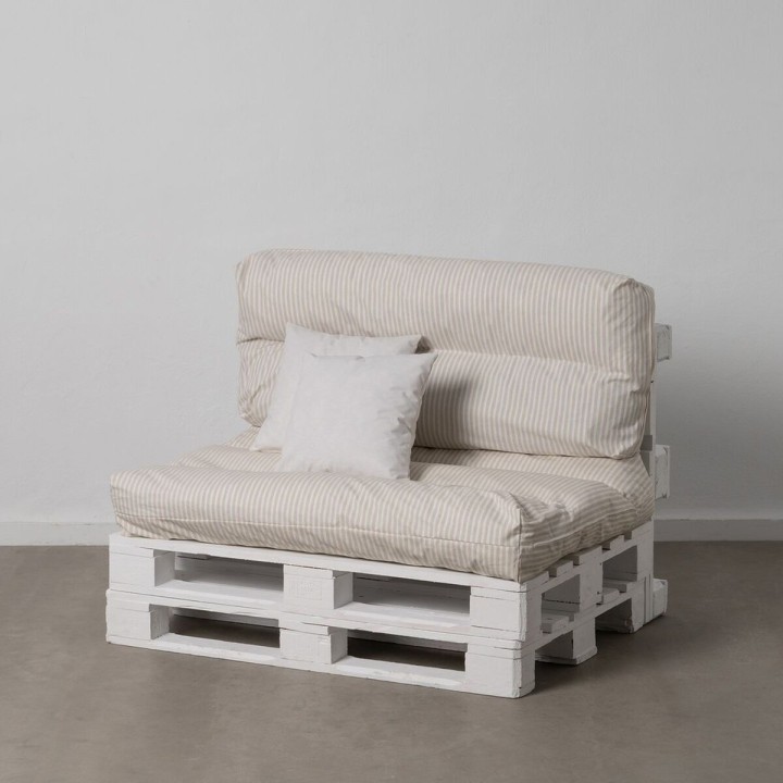 Pude 4 Dele Beige 120 x 80 cm