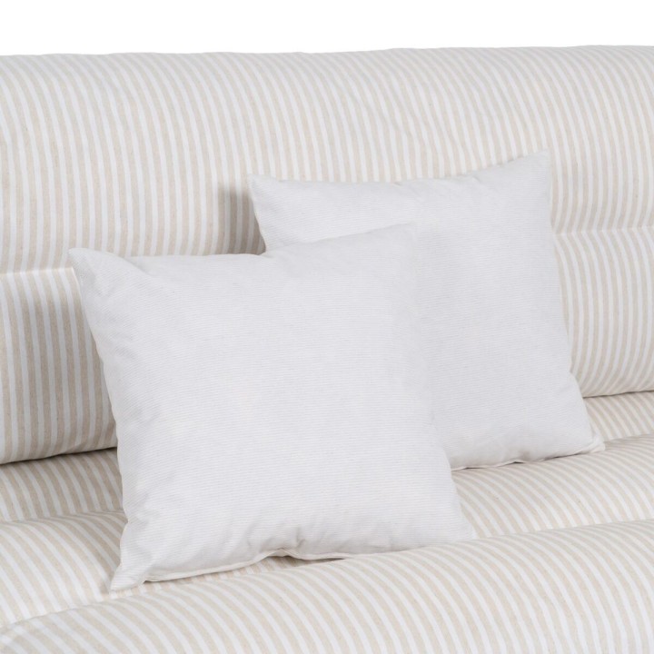 Cuscino 4 Pezzi Beige 120 x 80 cm