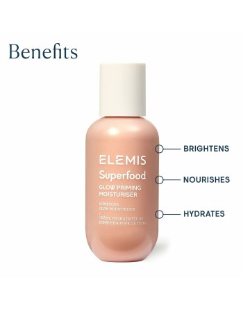 Pré base de maquillage Elemis Glow Priming Moisturiser Hydratant 60 ml