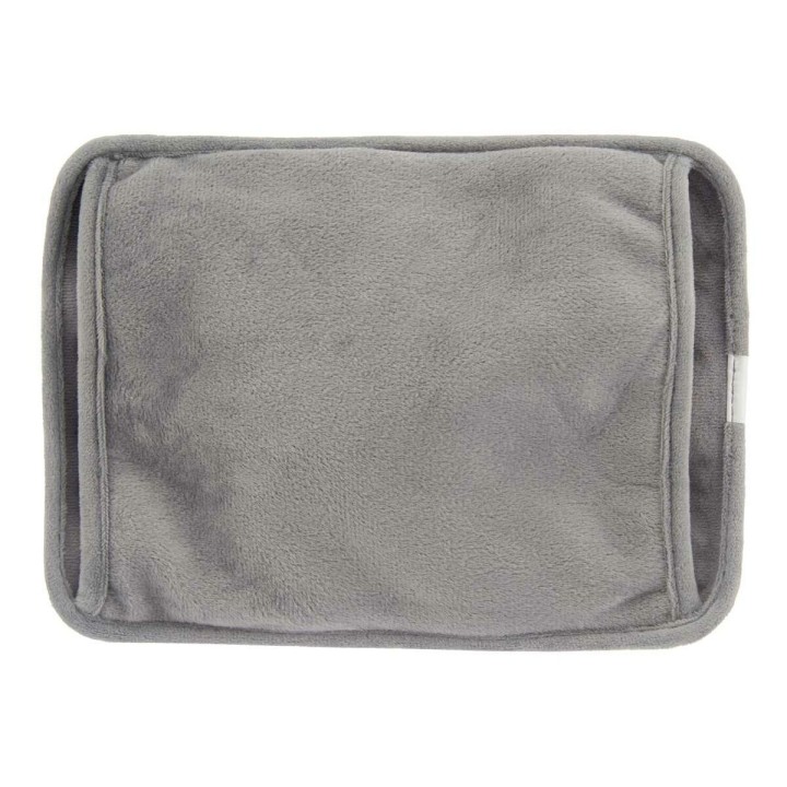 Borsa per l'Acqua Calda Elettrica Mani Grigio Plastica 380 W Velluto (12 Unità)