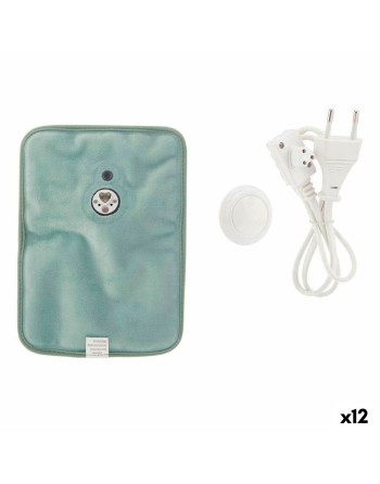 Electric Hot Water Bottle Hands Green Plastic 380 W Velvet (12 Units)