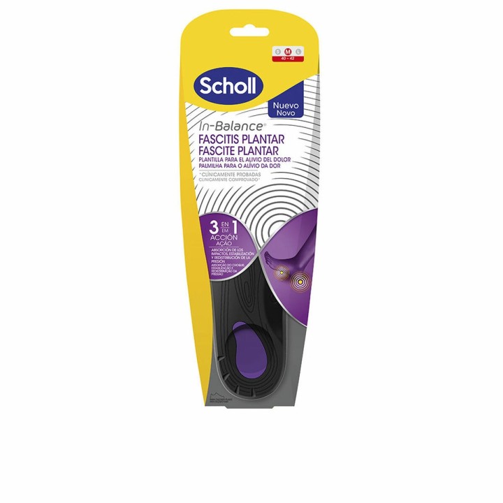 Skabeloner Scholl Fascitis Plantar M 40-42