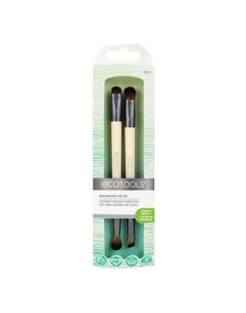Sæt med Makeup Børster Eye Enhancing Ecotools 1217 (2 pcs) 2 Dele