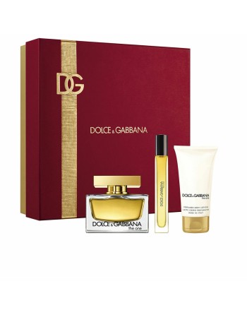 Set de Parfum Femme Dolce & Gabbana THE ONE 3 Pièces