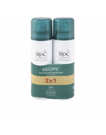 Spray déodorant Roc Keops Spray Seco Sec Spray 2 Pièces (2 x 150 ml)