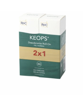 Desodorante Roll-On Roc Keops On Piel Normal Piel normal 30 ml x 2