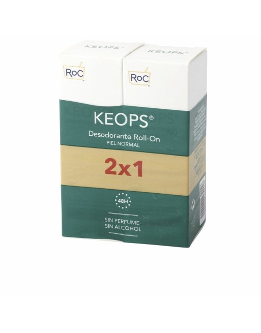 Desodorante Roll-On Roc Keops On Piel Normal Piel normal 30 ml x 2