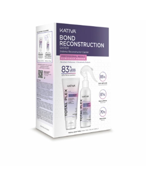 Set per Capelli Kativa Kativa Total Plex Kit 2 Pezzi