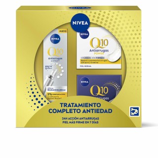 Set de Cosmética Mujer Nivea Q10 ANTI-ARRUGAS Antiedad Q10 3 Piezas