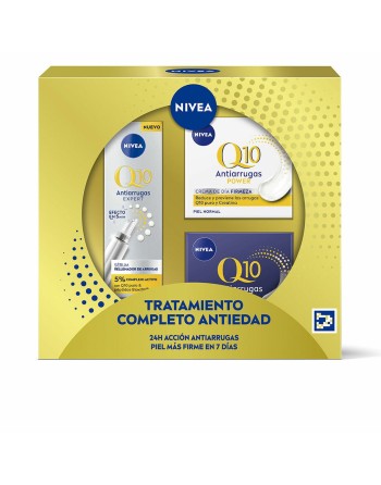 Set de Cosmética Mujer Nivea Q10 ANTI-ARRUGAS Antiedad Q10 3 Piezas