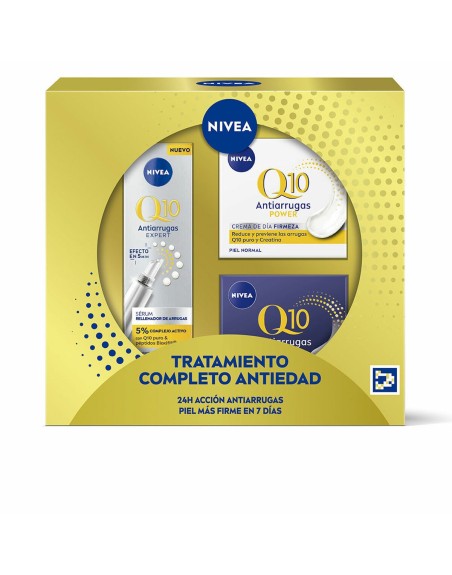 Women's Cosmetics Set Nivea Q10 ANTI-ARRUGAS Anti-ageing Q10 3 Pieces
