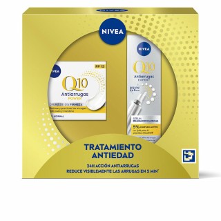 Kosmetik sæt til kvinder Nivea Q10 ANTI-ARRUGAS Anti-Age Q10 2 Dele