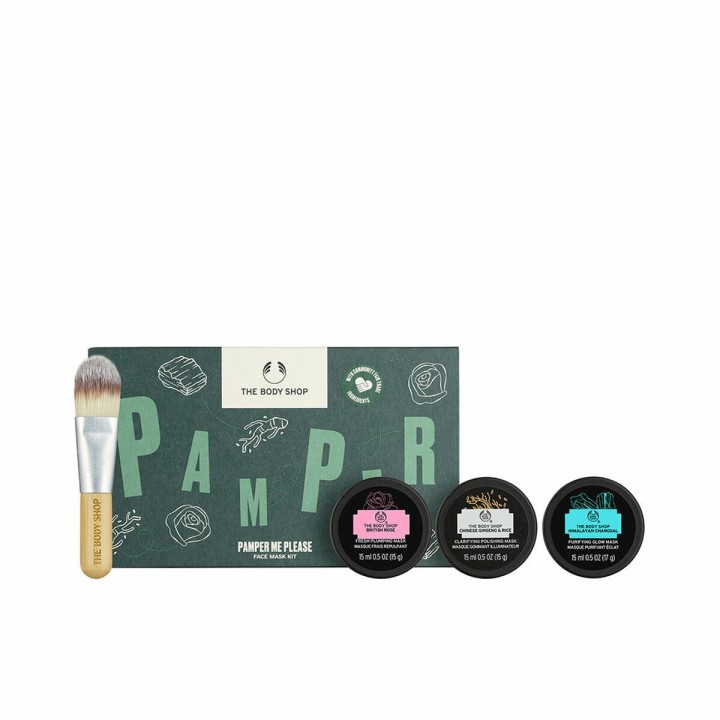 Unisex kosmetiksæt The Body Shop FACE MASK 4 Dele