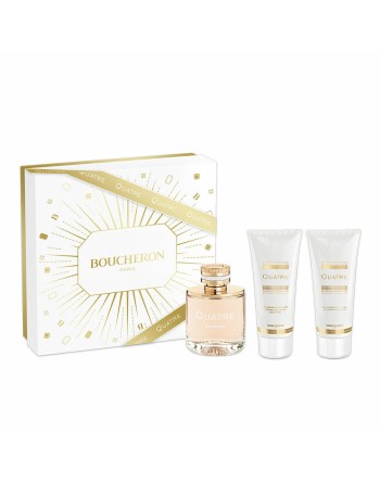 Set de Parfum Femme Boucheron QUATRE POUR FEMME EDP 3 Pièces