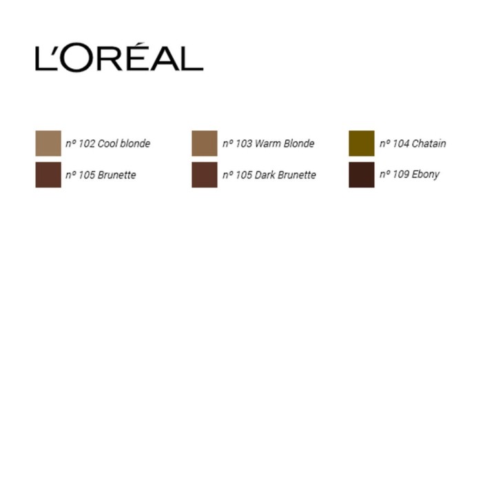 Make-up til Øjenbryn Unbelieva Brow L'Oreal Make Up