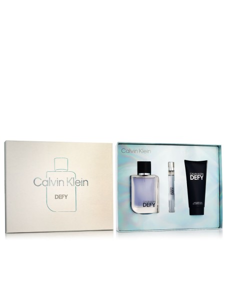 Cofanetto Profumo Uomo Calvin Klein Defy 3 Pezzi