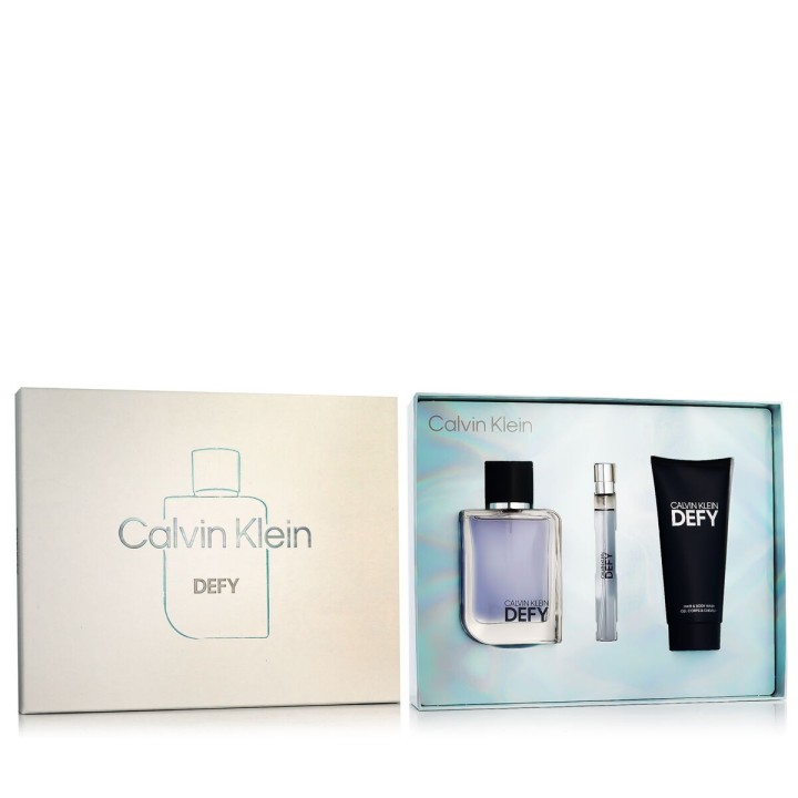 Parfume sæt til mænd Calvin Klein Defy 3 Dele