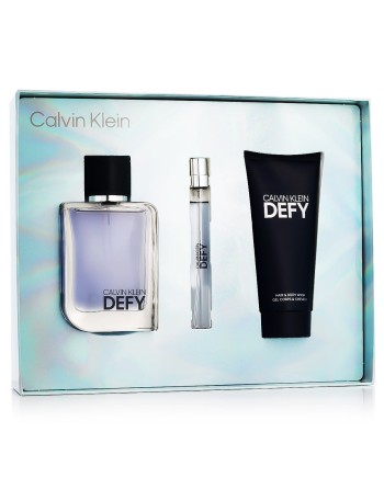Men's Perfume Set Calvin Klein Defy 3 Pieces