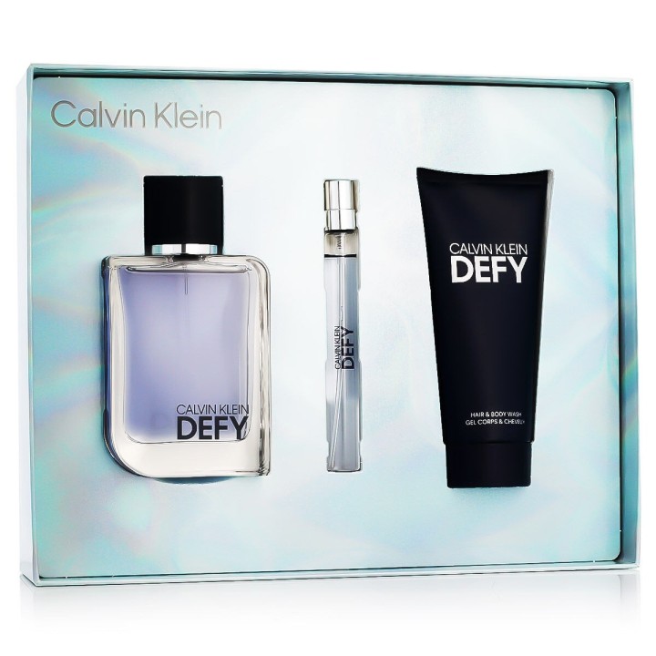 Parfume sæt til mænd Calvin Klein Defy 3 Dele