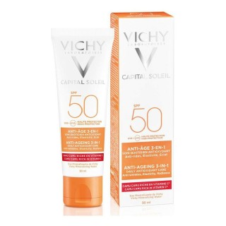 Anti-Age Creme Vichy Capital Soleil 50 ml Antioxidant 3-i-1