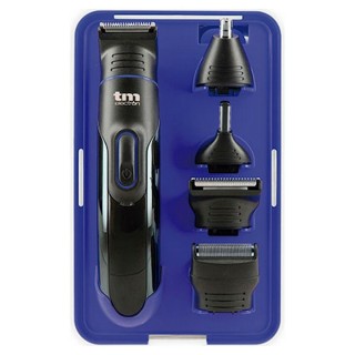 Set per la Cura della Barba TM Electron 7 in 1 Azzurro