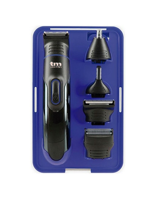 Set para Cuidado de la Barba TM Electron 7 en 1 Azul