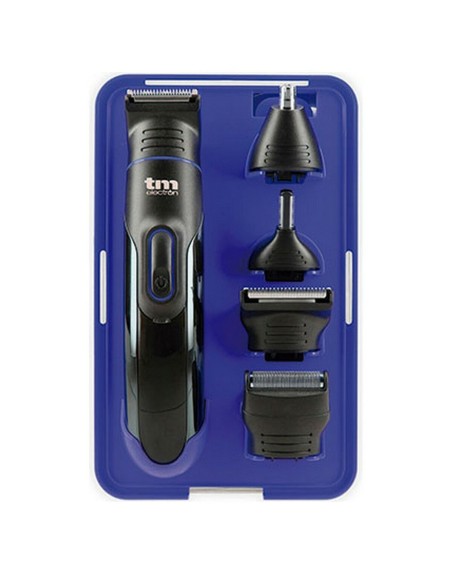 Set per la Cura della Barba TM Electron 7 in 1 Azzurro