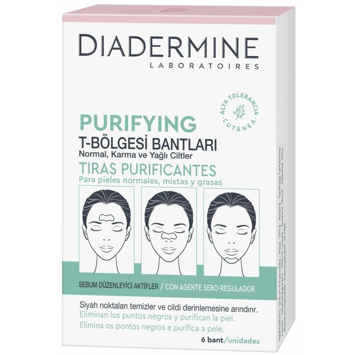 Behandling acne Diadermine Tiras Purificantes