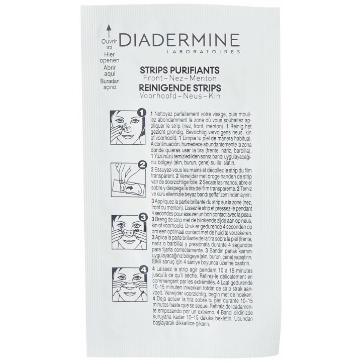 Behandling acne Diadermine Tiras Purificantes