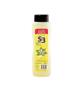 Eau de Cologne S3 Classic Fresh EDC 750 ml 600 ml + 150 ml