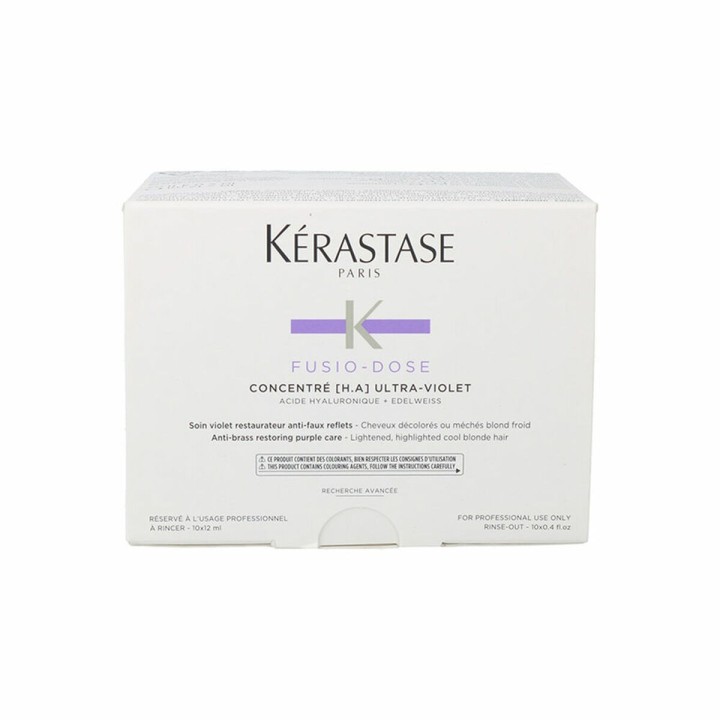 Neutralizador del Color Kerastase E3430000 Tratamiento Antiamarillos 10 Unidades 12 ml