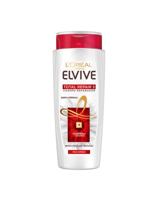 Forfriskende Shampoo Elvive Total Repair 5 L'Oreal Make Up (690 ml)