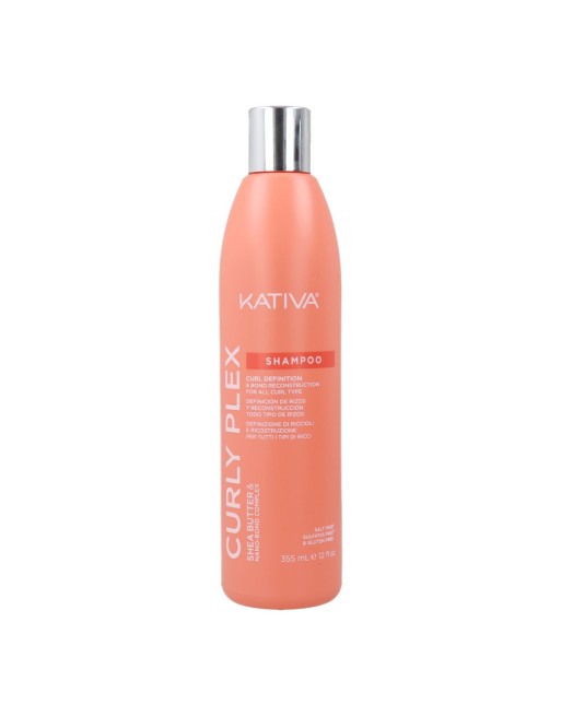 Shampoo til Krøllet Hår Kativa Curly Plex 355 ml