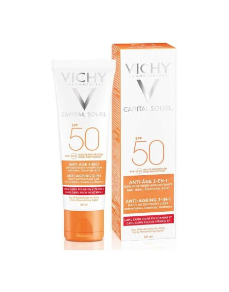 Crema Antietà Capital Soleil Vichy VCH00115 Antiossidante 3 in 1 50 ml